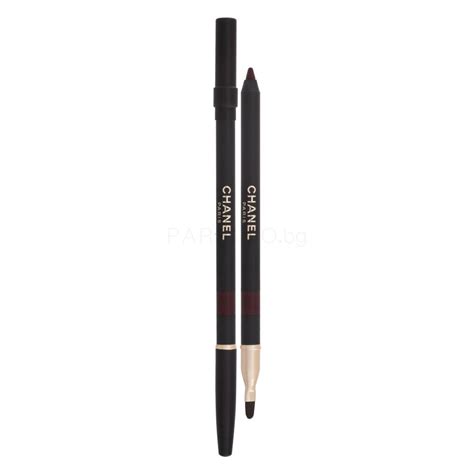 chanel le crayon levres rouge noir